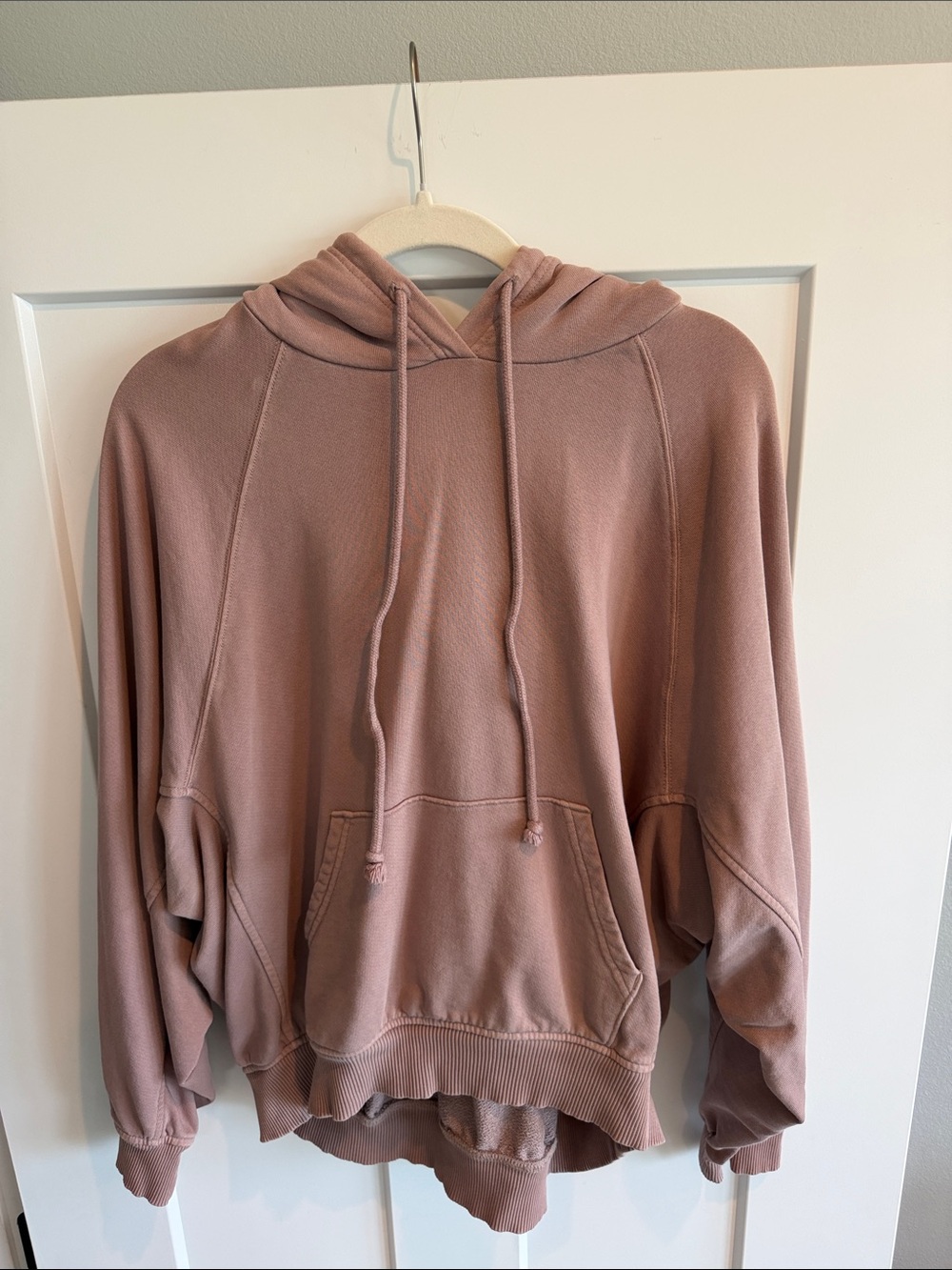 Madewell Dusty Rose Pullover Hoodie - L